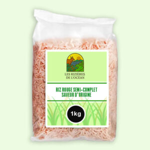 Riz Rouge Semi-Complet - Saveur d’Origine 1Kg