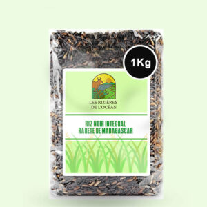 Riz Noir Intégral - Rareté de Madagascar - 1Kg